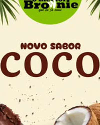 Publicação antiga: Novo sabor coco