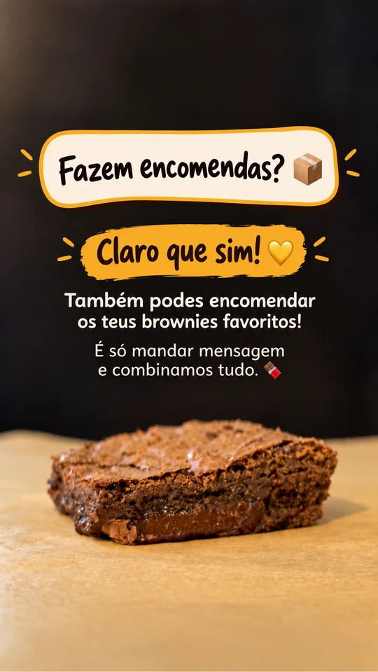Story: fazem encomendas? Claro que sim
