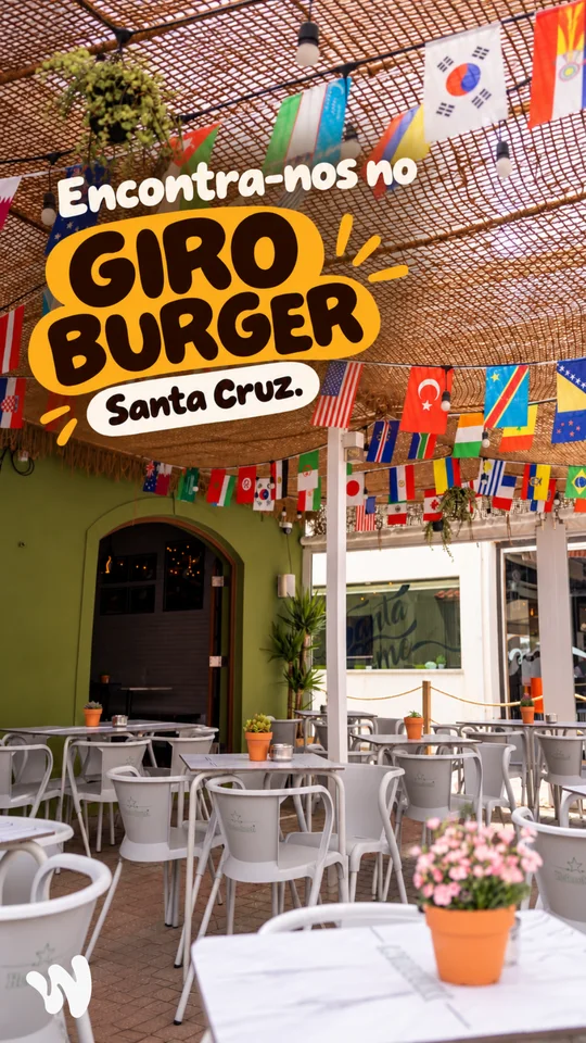 Story: encontra-nos no Giro Burger, Santa Cruz