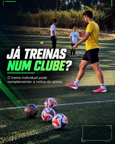 Já treinas num clube? O treino individual pode complementar a rotina