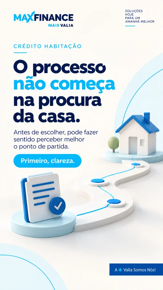 Story: O processo não começa na procura da casa
